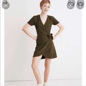 Texture and Thread Wrap Dress from Madewell